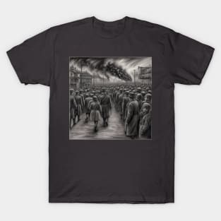 Schindler's list inspired art T-Shirt